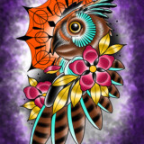 Long Live Tattoo and Gallery. Tattoo shop in LaGrange, GA. long live tattoo and gallery art work owl art